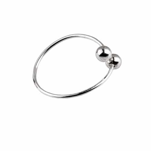 Anillos bolas separadas plata 925 1 Anillos bolas separadas plata 925