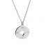 collar rosa de los vientos en plata de cocobiyu