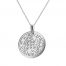collar zodiaco plata